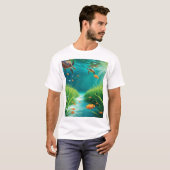 World Sea grass Day Tシャツ (正面フル)