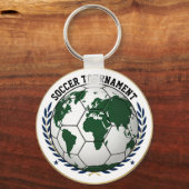 World Soccer Tournament Emblem Crest キーホルダー (裏面)