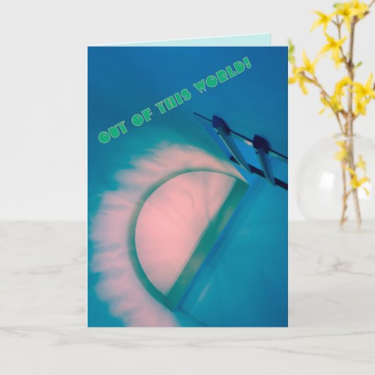 World space sky heavens Out of This World カード (黄色い花)
