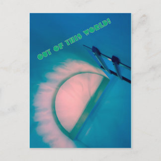 World space sky heavens Out of This World ポストカード