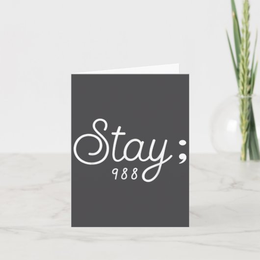 World Suicide Prevention Awareness Day Men Women S カード (正面)