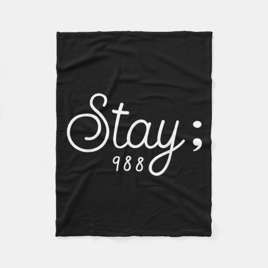 World Suicide Prevention Awareness Day Men Women S フリースブランケット (正面)