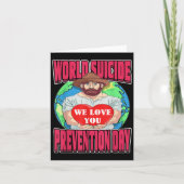 World Suicide Prevention Day Motivational Dad Sept カード (正面)