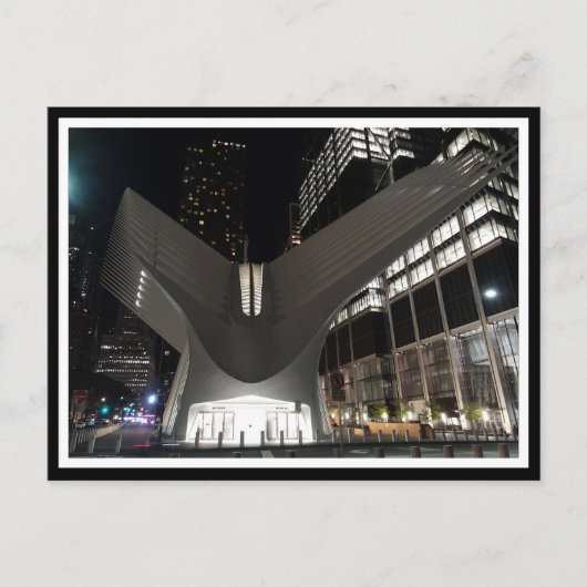 World Trade Center Transportation Hub #4はがき ポストカード (正面)