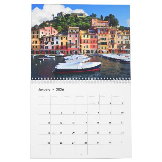 World Travelの14枚の写真、または写真の使用 カレンダー (1月 2026)