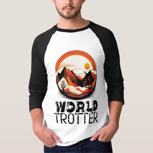 World Trotter - Aventura en el Horizonte Tシャツ (正面)