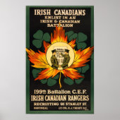 WORLD WAR 1 CANADIAN RECRUITING POSTER ポスター (正面)