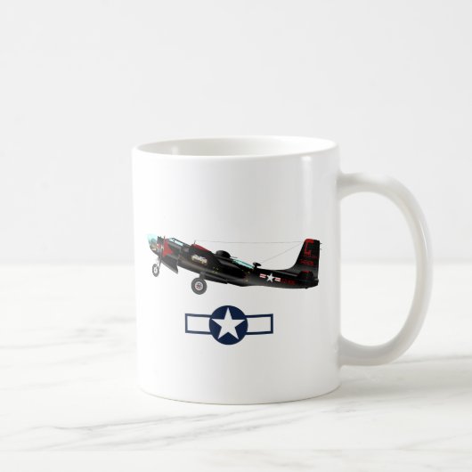 World War 2 American Airplanes コーヒーマグカップ (右)