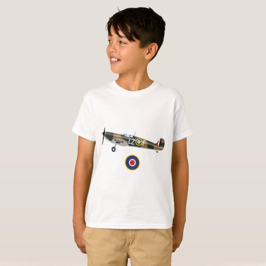 World War 2 British Airplanes Tシャツ (正面フル)