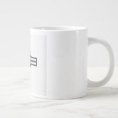 World War 2 USAF Aircraft Insignia Banner ジャンボコーヒーマグカップ (右)