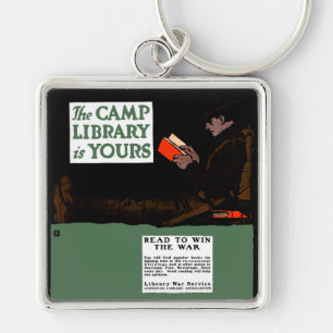 World War I Camp Library 1917軍隊 キーホルダー