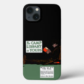 World War I Camp Library 1917軍隊 Case-Mate iPhoneケース (裏面)