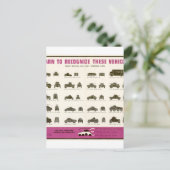 World_War_II_armord_プロパガンダポスター ポストカード (スタンド正面)