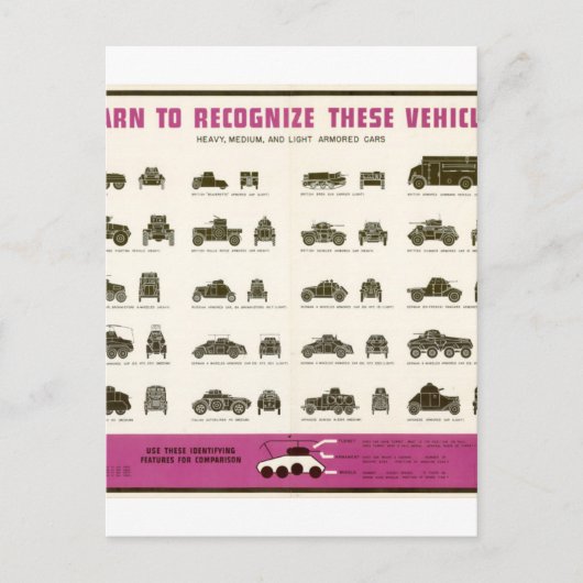 World_War_II_armord_プロパガンダポスター ポストカード (正面)