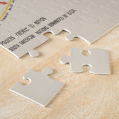 world war map by Manila Shinbun-sha ジグソーパズル (側面)