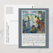 World War One poster in Jiddish ポストカード (正面/裏面)