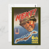 World War Pocard, War Bonds日本ポスター ポストカード (正面/裏面)