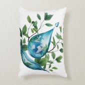 World Water Day アクセントクッション (正面(垂直))