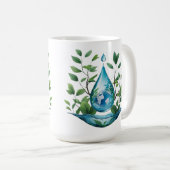 World Water Day コーヒーマグカップ (正面右)