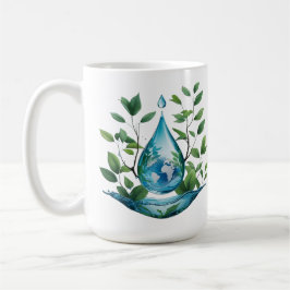 World Water Day コーヒーマグカップ
