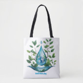 World Water Day トートバッグ (正面)