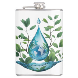 World Water Day フラスク