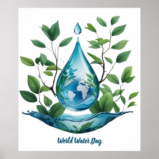World Water Day ポスター (正面)