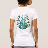 World Water Day Tシャツ (裏面)