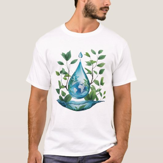 World Water Day Tシャツ (正面)