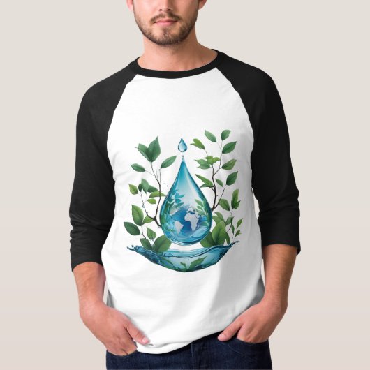 World Water Day Tシャツ (正面)
