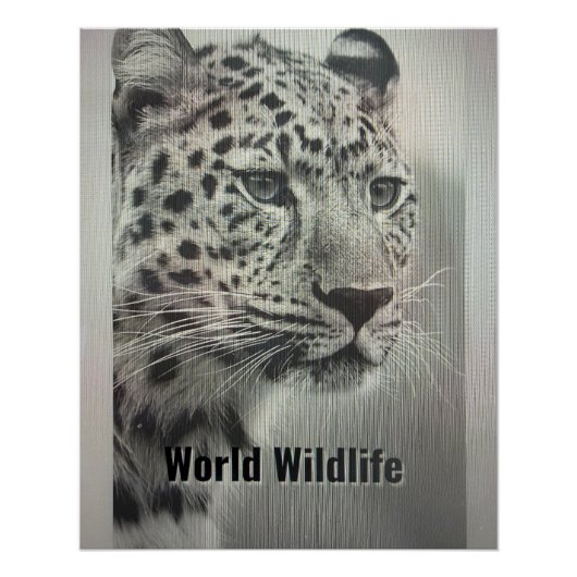 WORLD WILDLIFE POSTER ポスター (正面)