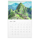 World Wonders in Paper – Quilling Architecture カレンダー (3月 2026)