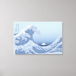 World Word Wave Canvas Print キャンバスプリント