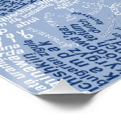 World Word Wave Poster – 言語鍵 ポスター (コーナー)