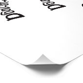 World Word Zebraポスター ポスター (コーナー)