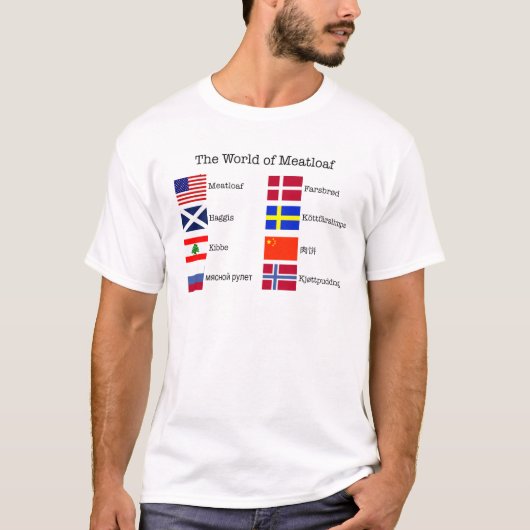 WorldMeatloafのドイツ体 Tシャツ (正面)