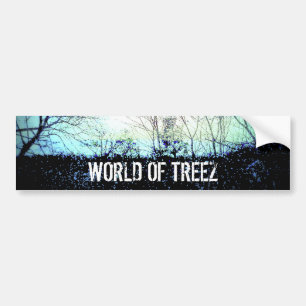 worldoftreezのバンパーステッカー バンパーステッカー