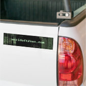 worldoftreez.com - bumper.sticker バンパーステッカー (トラック上)