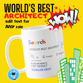 WORLDS 最高の ARCHITECTのおもしろい検索結果 コーヒーマグカップ