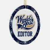 Worlds 最高の Editor Annovation Gift セラミックオーナメント (右)