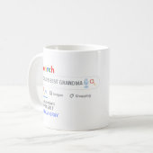 WORLDS 最高の GRAMONA - おもしろい Search TOP Result コーヒーマグカップ (正面左)