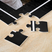 World's 最高の Nana 13家族フォトコラージブラック ジグソーパズル (側面)