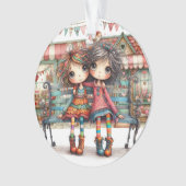 World's 最高の Sister /  Friend - See Back. オーナメント (正面)