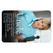 World's 最高の Uncle, Fungle Definition Photo マグネット (横)