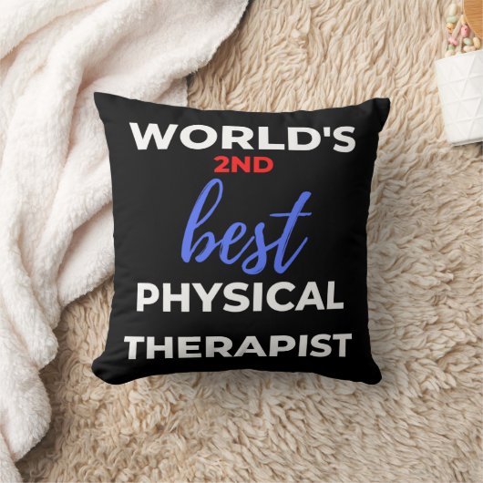World's 2nd Best Physical Therapist クッション (ブランケット)
