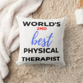 World's 2nd Best Physical Therapist 2 クッション (ブランケット)