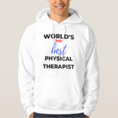 World's 2nd Best Physical Therapist 2 パーカ (正面)