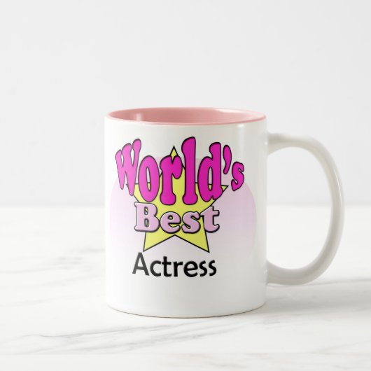 World's Best Actress ツートーンマグカップ (右)