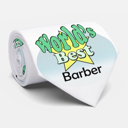 World's best Barber ネクタイ (ロール)