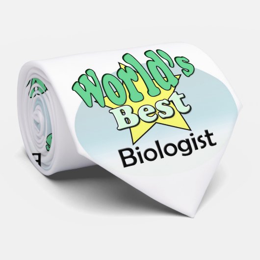 World's best Biologist ネクタイ (ロール)